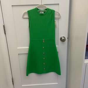 Sandro Neon Green Sweetie Dress size 36